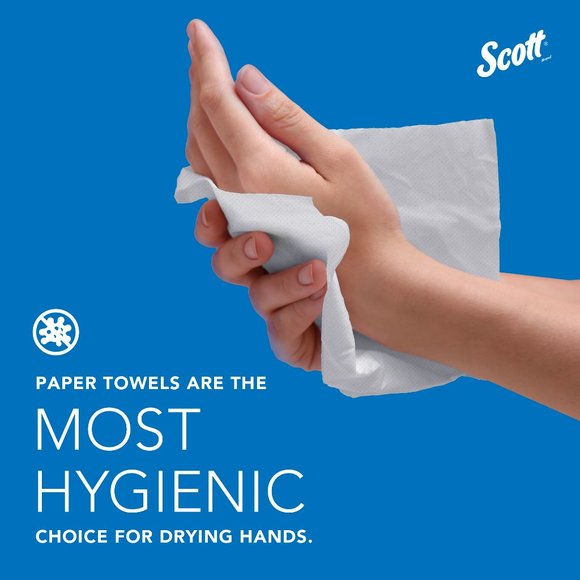 Scott Essential Multi-Fold Towels, 9.2 x 9.4, 250/Pk, 16 Pk/CT - Picture 8 of 12